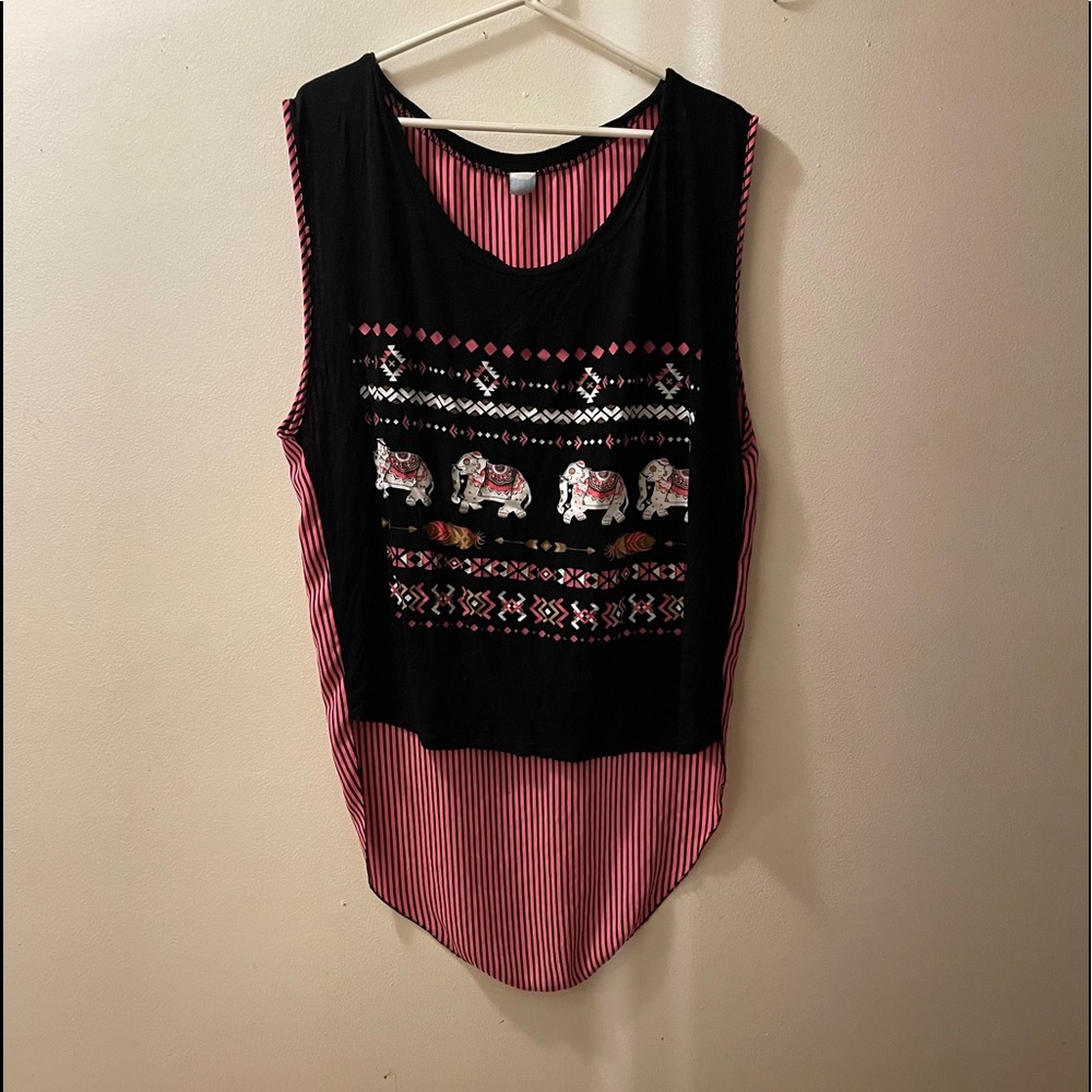 Sleeveless top, XL